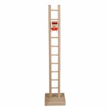 Ladder with clown