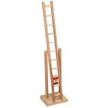 Rotating ladder with clown