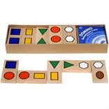 Dominoes geometric shapes