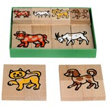 Puzzle farm animals